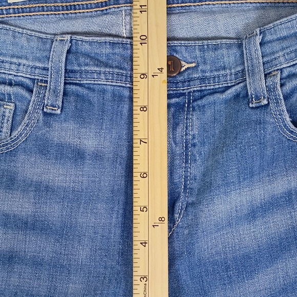 Pilcro Anthropologie Carpenter Jeans Light Wash Distressed No 30 (34x29) - Picture 12 of 15